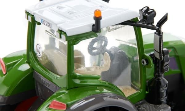 Siku Fendt 728 Vario, Traktor, 1:32, Fendt 728 Vario, Alle kjønn, Metall, Plast, Sort, Grønn