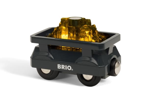 BRIO 33896 Valaistu kultavaunu