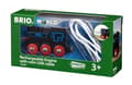 Miniatyrbilde 1 av 2: BRIO Svart batteridrevet lokomotiv med mini USB - Gutt/Jente - 3 år - Svart - Rød