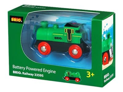BRIO 33595 Vihreä paristoveturi