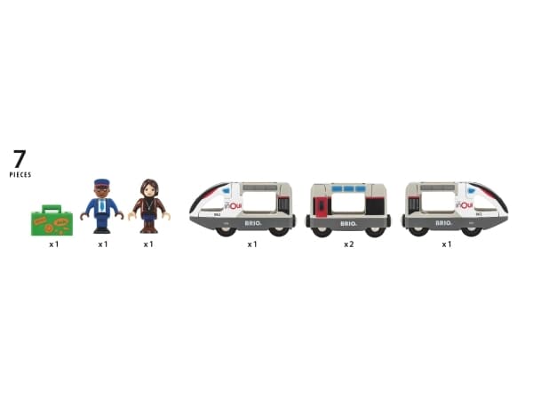 BRIO 36087 TGV INOUI Train - Trains of the world