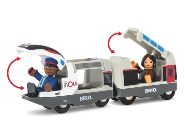 BRIO 36087 TGV INOUI Train - Trains of the world