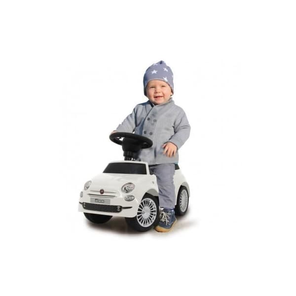 FIAT miniatyrbil - JAMARA - Vit - Box under sätet - Fällbart säte - Olika ljud