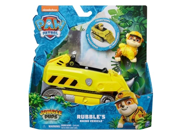 Paw Patrol Jungle Themed Vehicle - Rubble