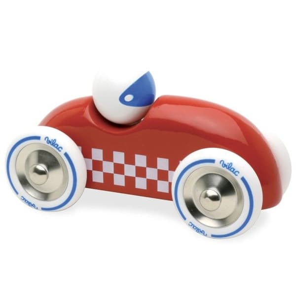 Checkers GM Red Rally Car - VILAC - 2283R - För barn från 2 år och uppåt