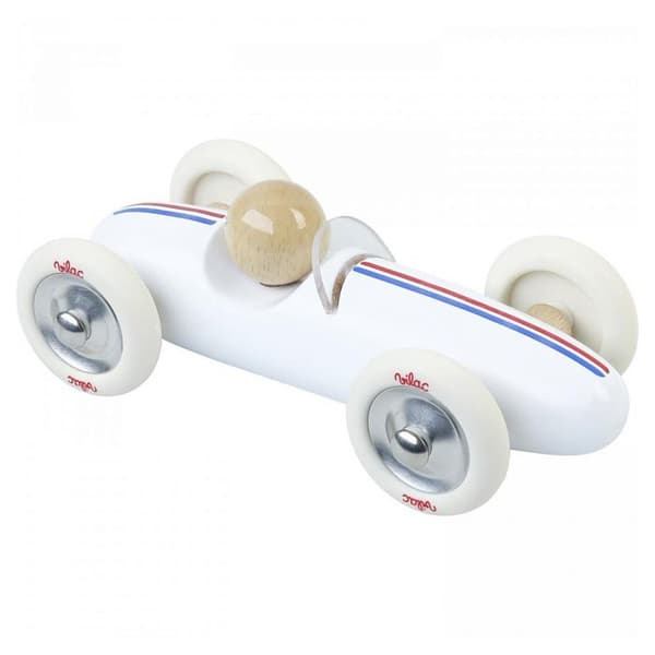 Vilac - Vintage MM vit Grand Prix bil