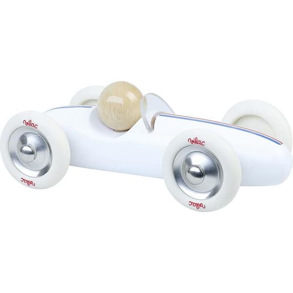 Vilac - Vintage MM vit Grand Prix bil