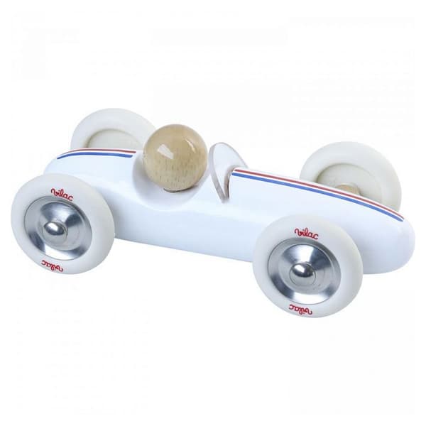 Vilac - Vintage MM vit Grand Prix bil