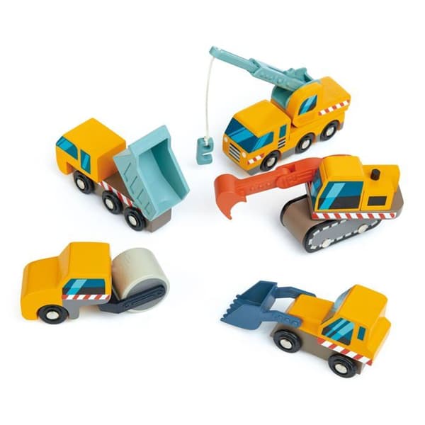 Tender Leaf Toys - Byggfordonsset - DAM