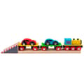 Miniatyrbild 1 av 2: BigJigs Leksaker - Tågbilar - Garage - Station - Flygplats - Hamn - Hus - Byggnad för barn från 3 år och uppåt