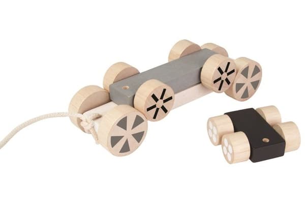 Träspel Mobila bilar 3 i 1 - PLANLEKSAKER - Blandat - Set med 3 fordon - Inomhus