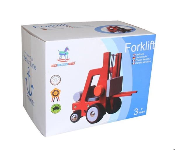Trägaffeltruck - NYA KLASSISKA LEKSAKER - Röd - För barn från 3 år och uppåt