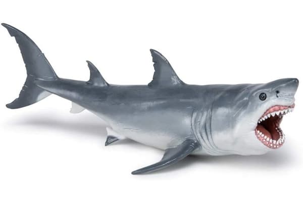 Förhistorisk statyett - PAPO - Megalodon - Grå - Interiör - Blandat