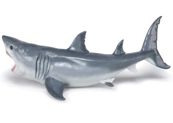 Förhistorisk statyett - PAPO - Megalodon - Grå - Interiör - Blandat