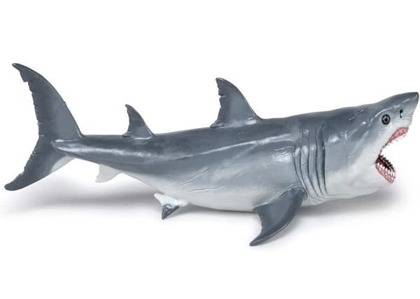 Förhistorisk statyett - PAPO - Megalodon - Grå - Interiör - Blandat