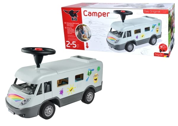 BIG Camper, Recreational vehicle, 2 År, Svart, Grå