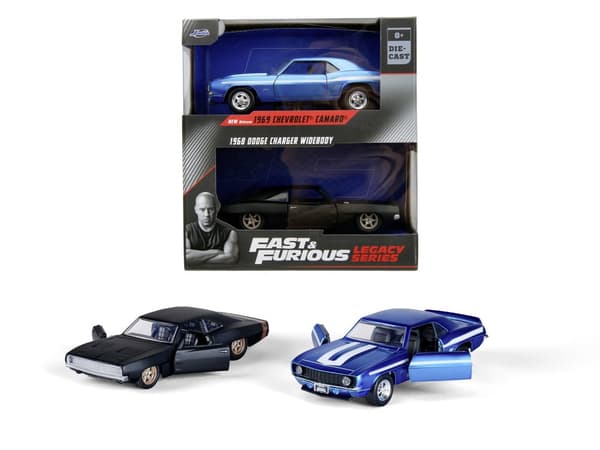 Fast & Furious Dubbelpack Dodge Charger & Chevrolet Camaro 1:32 Jada Toys