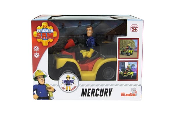 Brandman Sam Fyrhjulingen Mercury Simba Toys