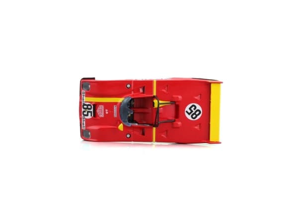 BBURAGO Ferrari 312 P 1972 1:43, Sportsbil, Montert på forhånd, 1:43, Ferrari 312 P 1972, Alle kjønn, Metall, Plast