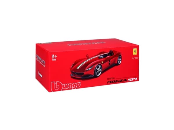 BBURAGO Ferrari Monza SP1 1:18, Superbil, Montert på forhånd, 1:18, Ferrari Monza SP1, Alle kjønn, Metall, Plast