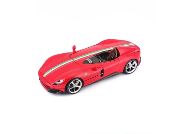 BBURAGO Ferrari Monza SP1 1:18, Superbil, Montert på forhånd, 1:18, Ferrari Monza SP1, Alle kjønn, Metall, Plast