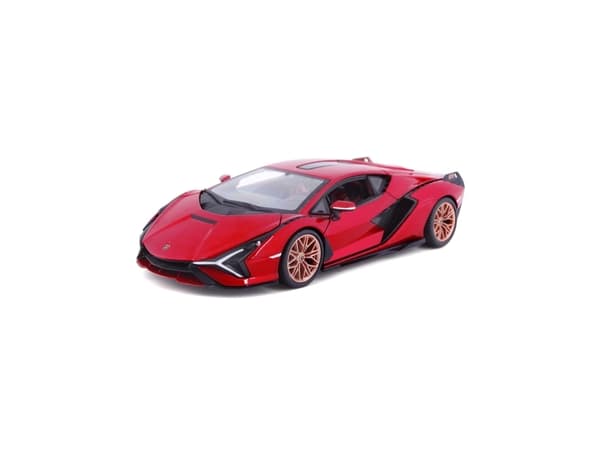 BBURAGO Lamborghini Sian FKP 37, Modellsuperbil, Förmonterad, 1:24, Lamborghini Sian FKP 37, Alla, Metall, Plast