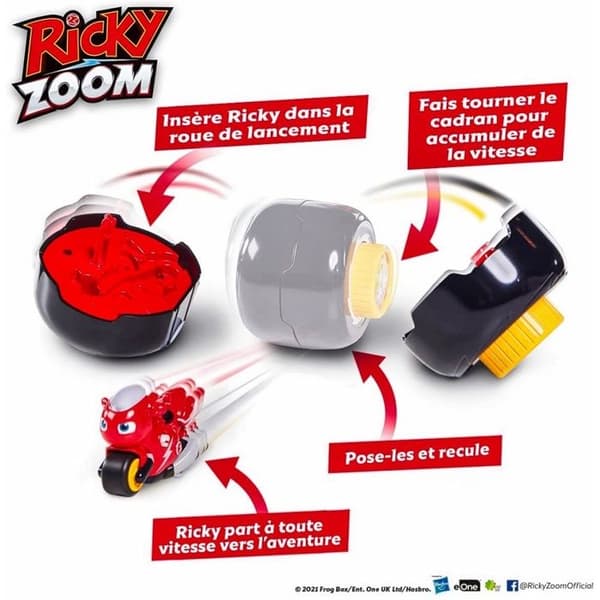 Ricky Zoom - Ricky Super Booster Röd