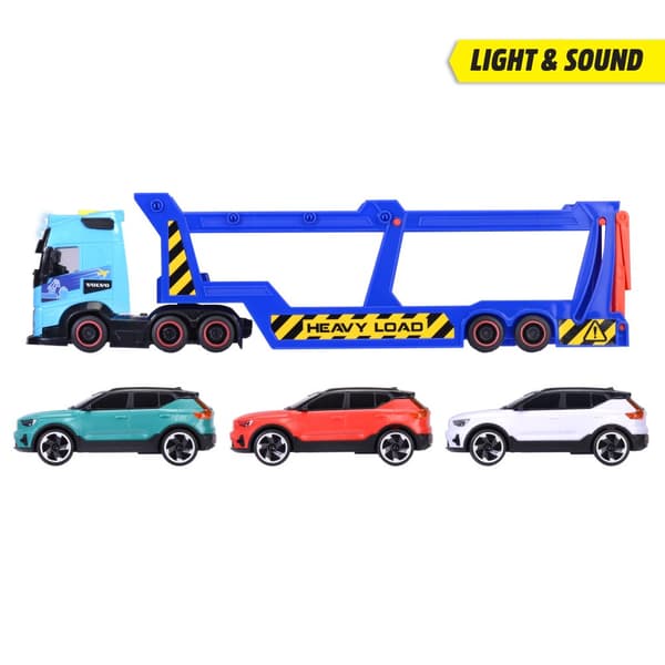 Volvo FH 16 Biltransporter och Volvo XC40 Recharge Dickie Toys