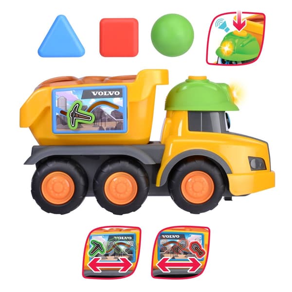 ABC Volvo Harry Hauler med Ljud & Ljus Simba Toys