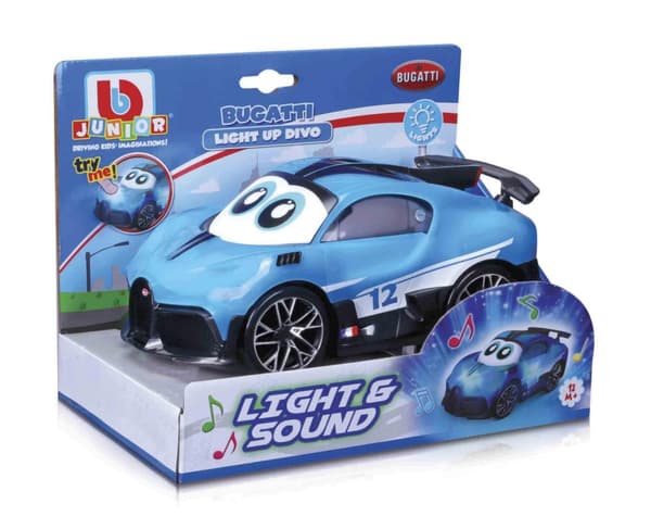 Bugatti Light Up Divo med lyd og lys BB Junior