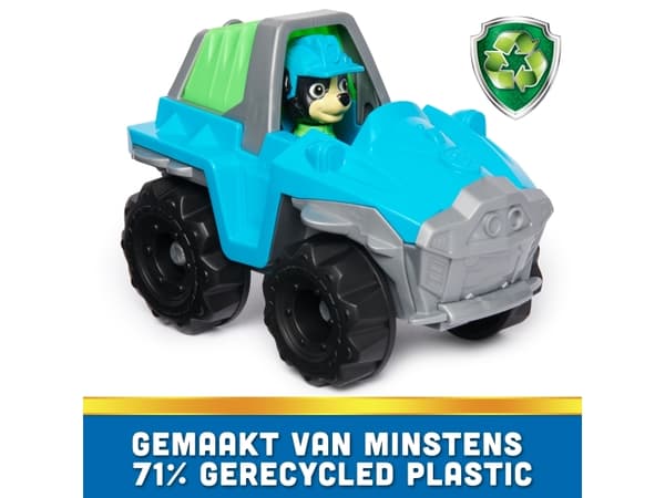 PAW Patrol PAW VHC BscVeh Sustainable Rex GML, Fordon, PAW Patrol, 3 År, Plast, Blå, Grön, Grå