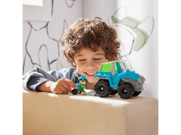 PAW Patrol PAW VHC BscVeh Sustainable Rex GML, Fordon, PAW Patrol, 3 År, Plast, Blå, Grön, Grå