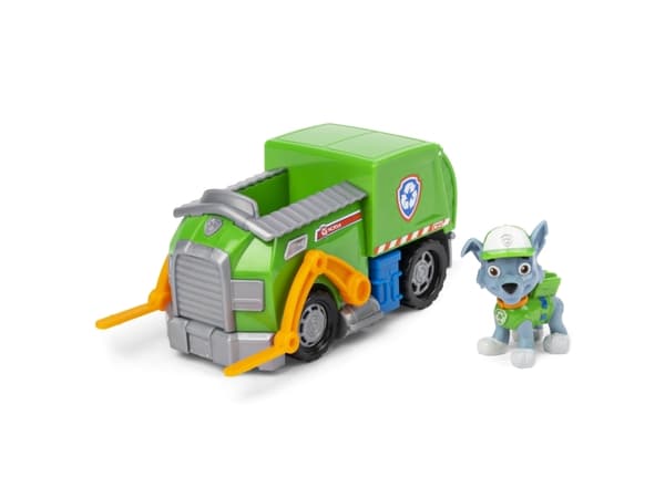PAW Patrol PAW VHC Basic Vhc Sustainable Rocky GML, Sopbil, PAW Patrol, 3 År, Plast, Grön, Grå, Orange