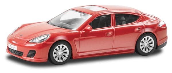 VN Bilar Cars metall 1:43 Porsche Panamera Turbo 4009 Röd
