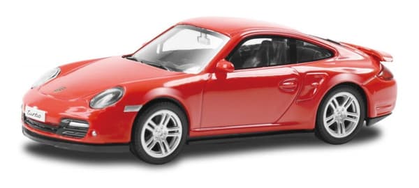 VN Bilar Cars metall 1:43 Porsche 911 Turbo 4010 Röd