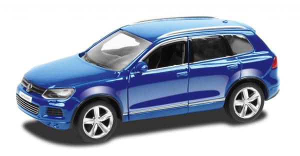 VN Bilar Cars metall 1:43 Volkswagen Touareg 4014 Blå