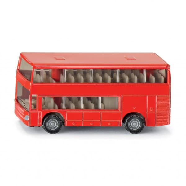Leksaksbilar Bilar Cars SIKU Micki Metall Buss Dubbeldäckare 1321