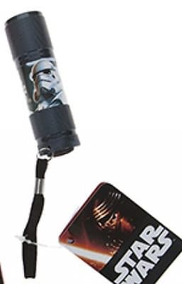 ZTR Disney Star Wars Trooper Alu Ficklampa LED 9cm Svart