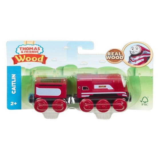 Fisher Price Thomas Vännerna Friends Trä tåg CAITLIN
