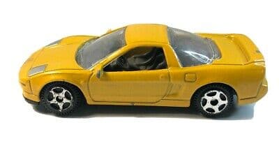 VN Leksaker Bilar Cars metall 1:64 Honda Acura NSX gul/orange VN64