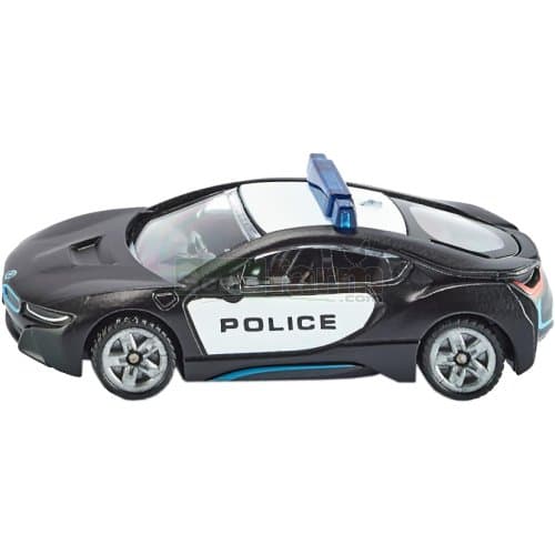 Leksaksbilar Bilar Cars SIKU Micki BMW i8 Police polis svart 1533