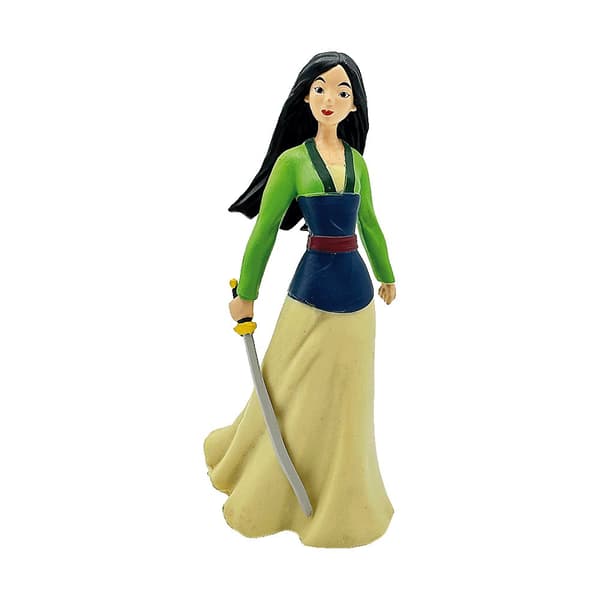Bullyland WD Figurer Figur Disney Mulan med svärd 11356