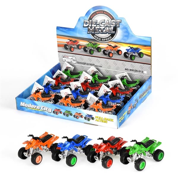 Robetoy Bilar Cars 61760 Pullback ATV Fyrhjuling 9cm Välj