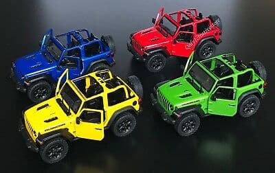 Robetoy Bilar Cars 61533 Pullback JEEP WRANGLER 2018 12cm Välj