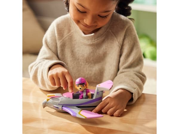 PAW Patrol PAW VHC Themed Vehicle Skye Jungle GML, Fordon, PAW Patrol, 3 År, Plast, Grå, Rosa, Lila