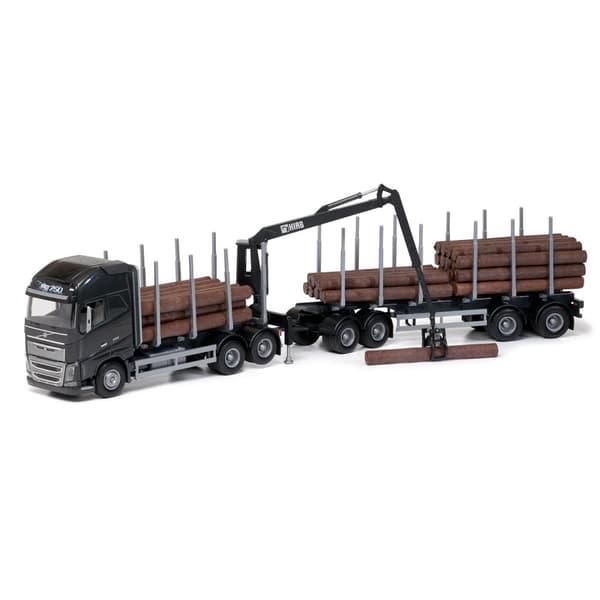 Tømmerbil Fh16/750 Svart 1:25 Emek