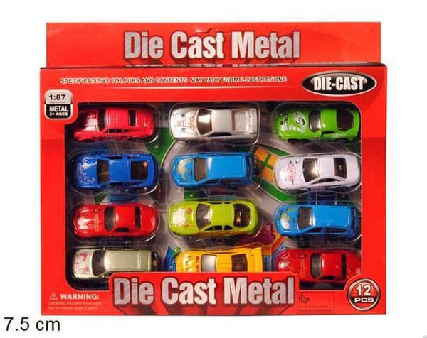 Bilar i metall 12/fp