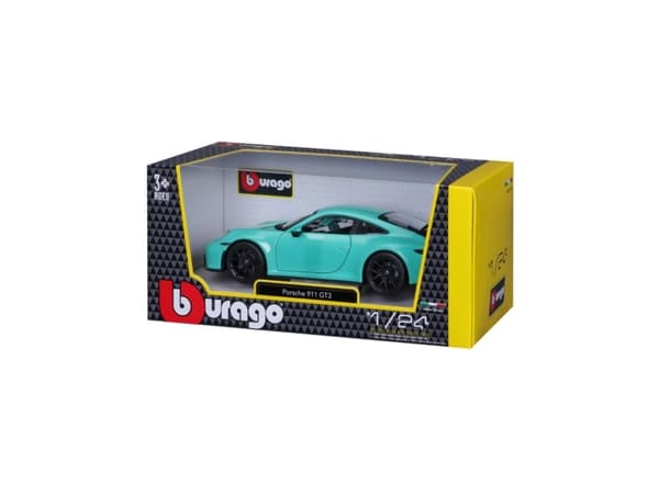 BBURAGO Porsche 911 GT3 1:24, Modellsuperbil, Förmonterad, 1:24, Porsche 911 GT3, Alla, Metall, Plast