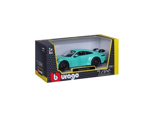 BBURAGO Porsche 911 GT3 1:24, Modellsuperbil, Förmonterad, 1:24, Porsche 911 GT3, Alla, Metall, Plast