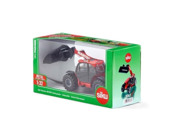 Siku 3067, Loader model, 3 vuosi/vuosia, Metalli, Muovi, Musta, Punainen